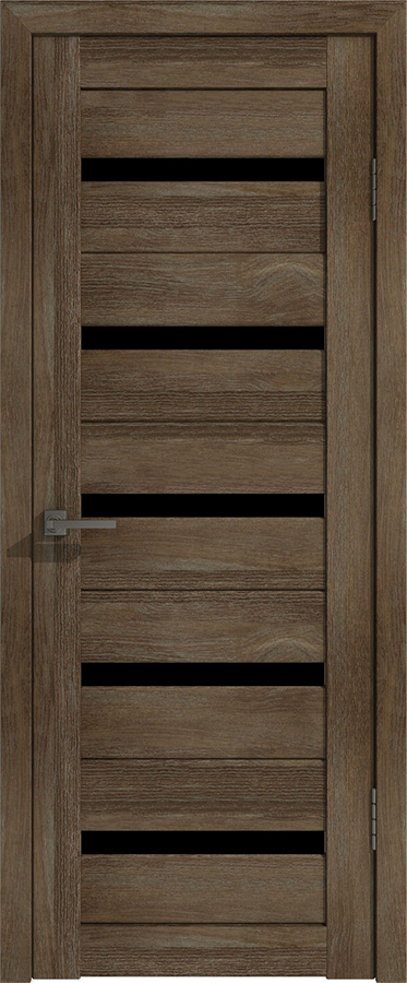 Лайт 7 ДО черный лак 800*2000 Дуб трюфель