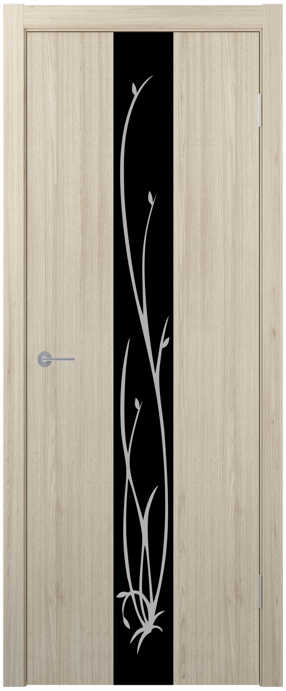 ST13 ДО черный с рисунком 800*2000 Капучино