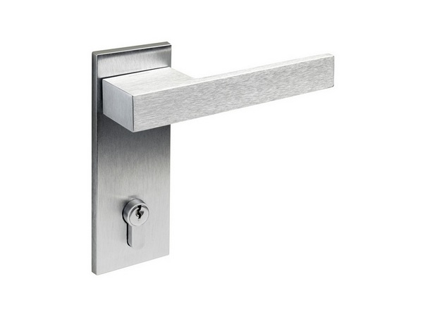 Ручка 360PL (на планке) Lock Хм Profildoors хром матовый, под цилиндр. мех. 360PL65Y85CLD029-A2B
