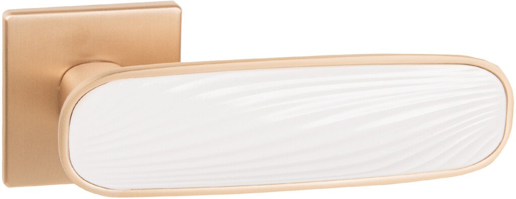 Ручка K.EST.Q52.SHADE SSG/WH Сатинированное Золото/Белый